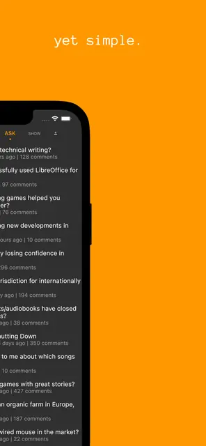 Screenshot 4 von Hacki for Hacker News