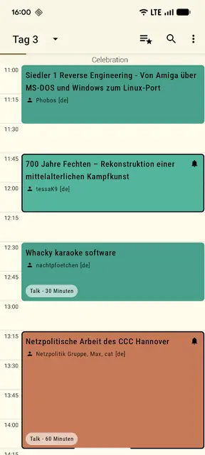 Screenshot 1 of Hackover 2026 Schedule