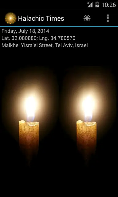 Screenshot 4 von Halachic Prayer Times