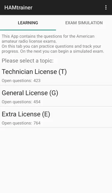 Screenshot 1 of HAMtrainer