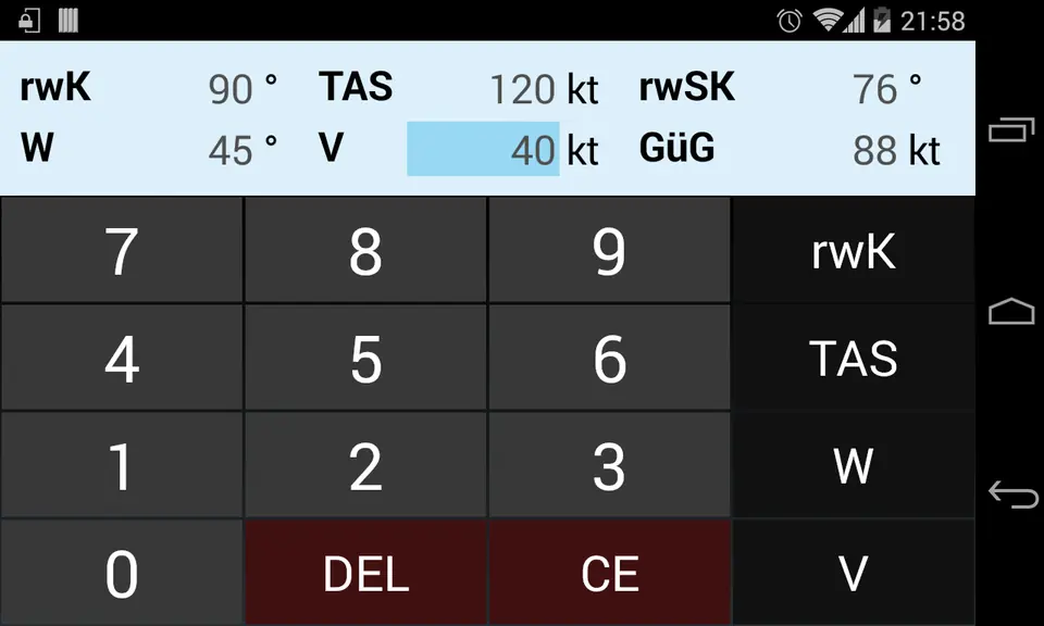 Screenshot 2 von Heading Calculator