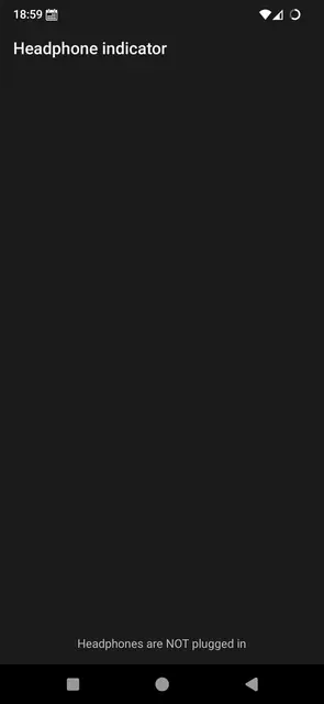 Screenshot 3 of Headphone indicator