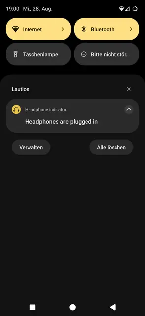 Screenshot 4 of Headphone indicator