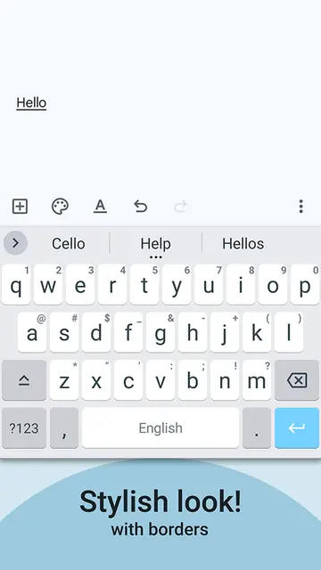 Screenshot 1 of HeliBoard