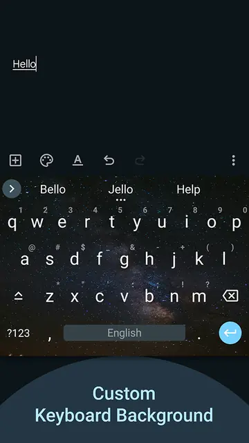 Screenshot 2 of HeliBoard