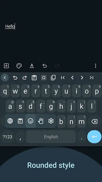 Screenshot 4 of HeliBoard