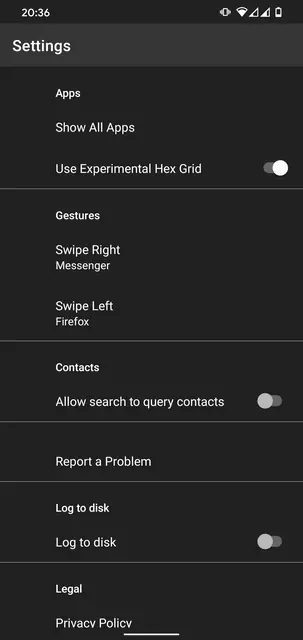 Screenshot 2 von Hex Launcher