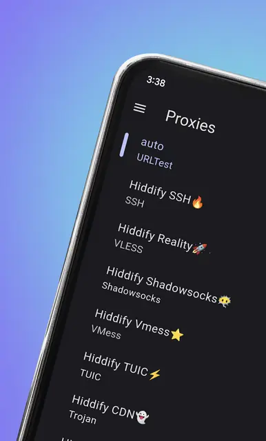 Screenshot 2 of Hiddify