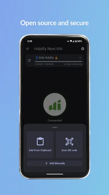 Screenshot 4 of Hiddify