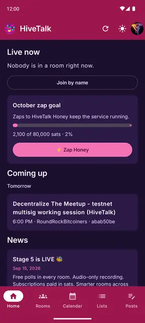 Screenshot 2 von HiveTalk