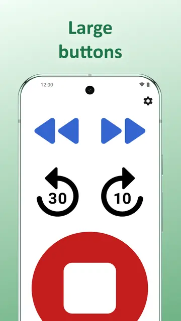 Screenshot 3 of Homer Audio Player for Seniors