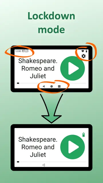 Screenshot 4 of Homer Audio Player for Seniors