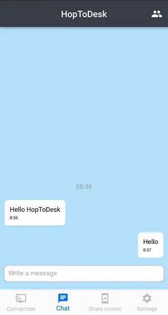Screenshot 1 of HopToDesk