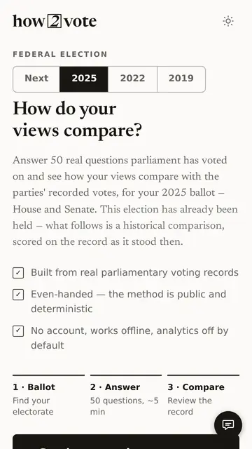 Screenshot 1 von How2Vote