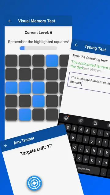 Screenshot 3 of Human Benchmark