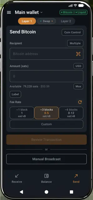 Screenshot 2 of Ibis Wallet