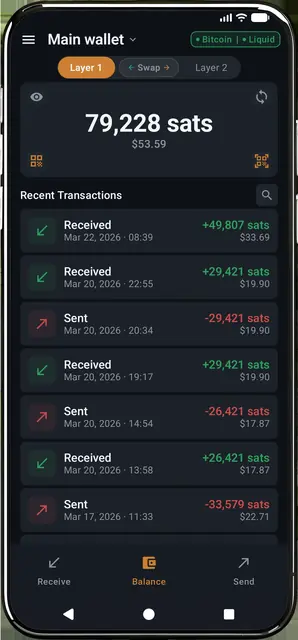 Screenshot 3 of Ibis Wallet