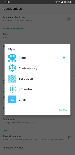 Screenshot 2 of Identiconizer!