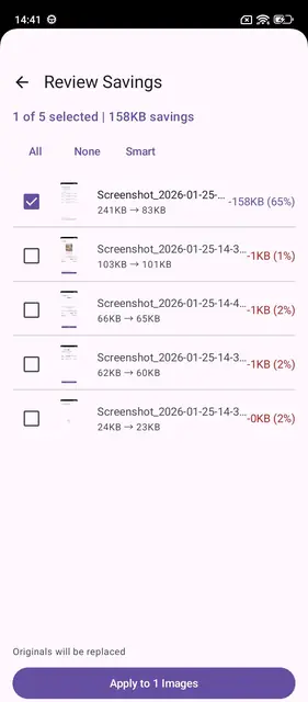 Screenshot 3 von Image Compressor