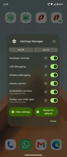 Screenshot 2 of IMD - It's My Device (supercharged fork of Geto)