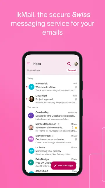 Screenshot 2 of Infomaniak Mail