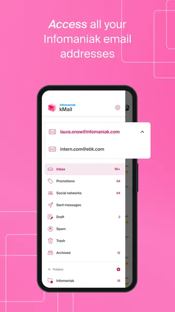 Screenshot 3 of Infomaniak Mail