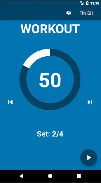 Screenshot 2 of Interval Timer (Privacy Friendly)
