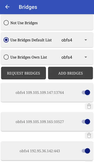 Screenshot 3 of InviZible Pro: Tor & Firewall, DNSCrypt & I2P