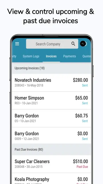 Screenshot 4 von Invoice Ninja