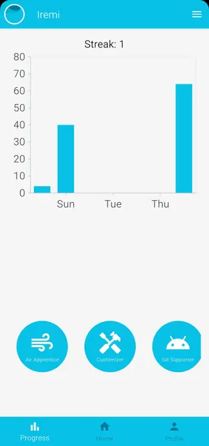 Screenshot 3 of Iremi Breathing App