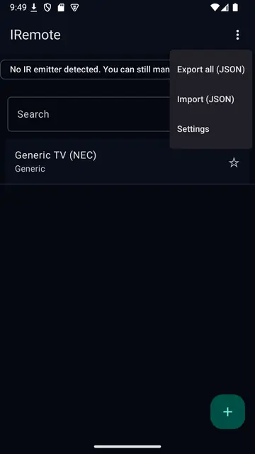 Screenshot 3 of IRemote
