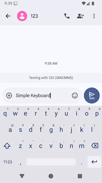 Screenshot 1 of Iris Keyboard