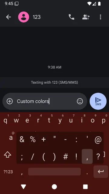 Screenshot 3 of Iris Keyboard