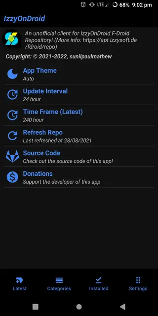 Screenshot 3 of IzzyOnDroid (unofficial)