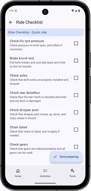 Screenshot 4 of J-K Bike - Mechanical Disaster Prevention