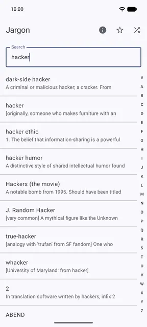 Screenshot 2 von Jargon