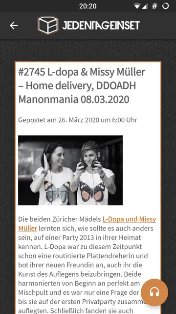 Screenshot 2 von Jeden Tag ein Set