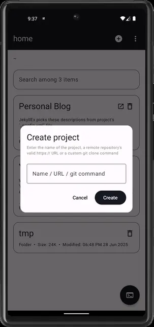 Screenshot 4 of JekyllEx