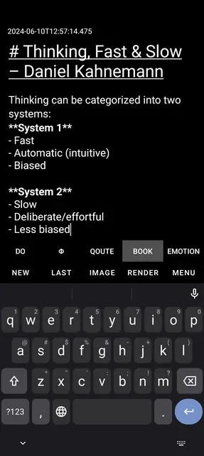 Screenshot 2 of Journalize