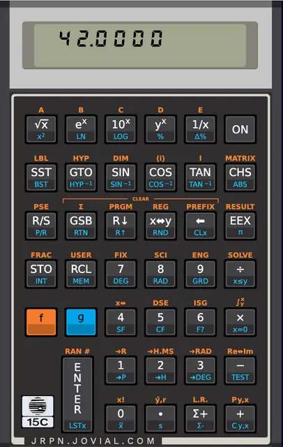 Screenshot 3 von JRPN 15C