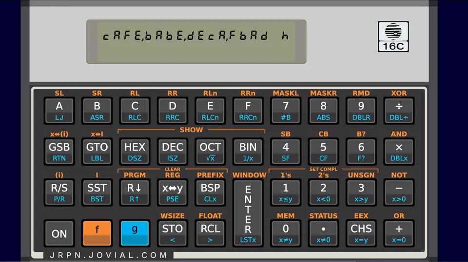 Screenshot 2 von JRPN 16C