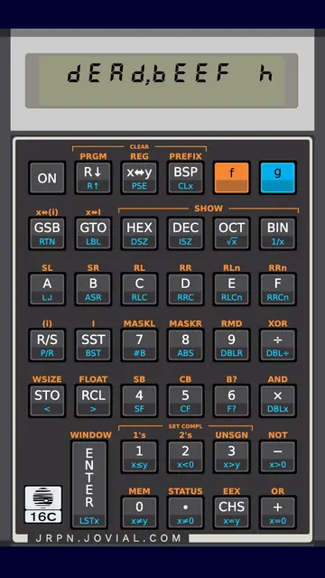 Screenshot 3 von JRPN 16C