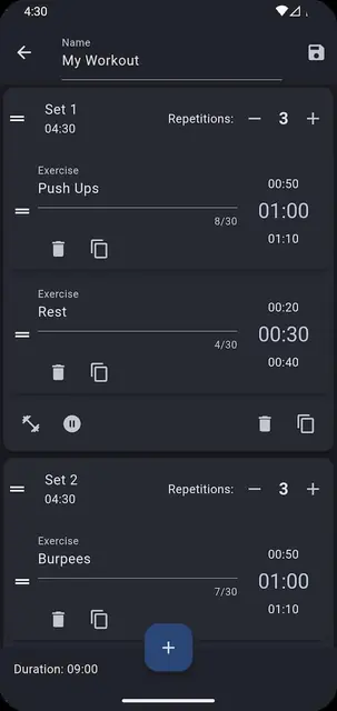 Screenshot 3 von Just Another Workout Timer