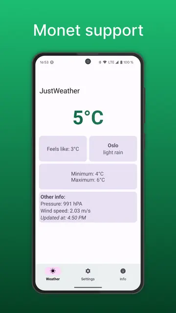 Screenshot 3 of JustWeather