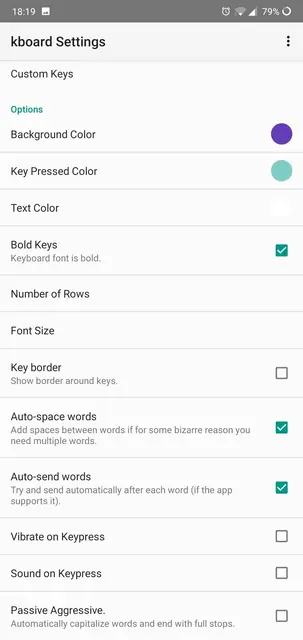 Screenshot 2 von kboard