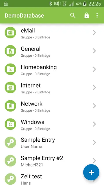 Screenshot 1 von Keepass2Android