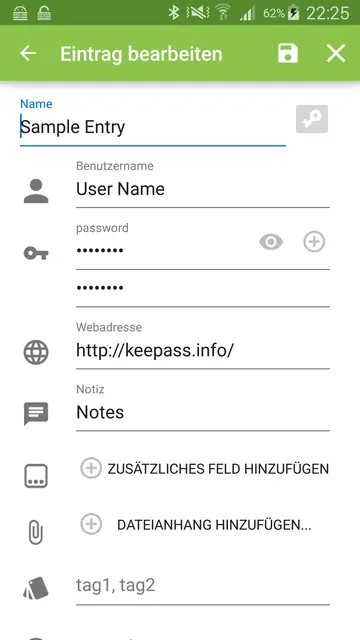 Screenshot 1 of Keepass2Android Offline