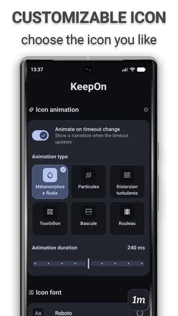 Screenshot 3 of KeepOn - Keep your screen on smartly!