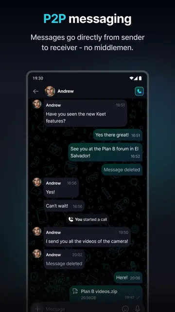 Screenshot 3 von Keet