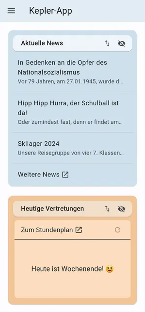 Screenshot 1 von Kepler-App